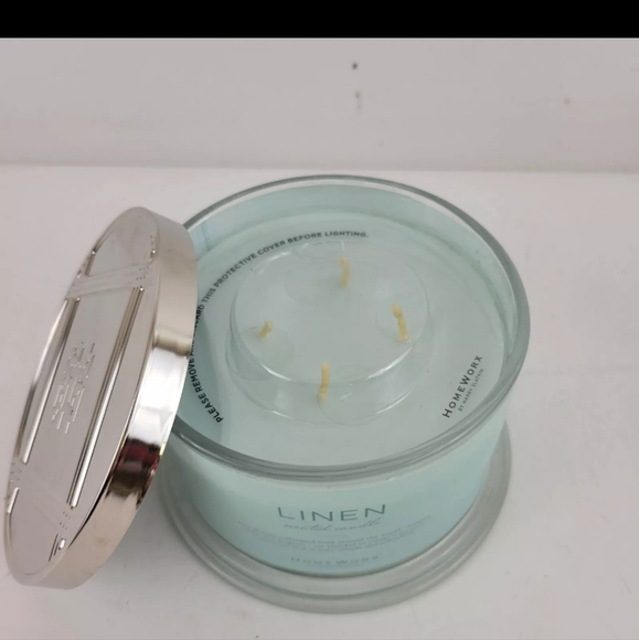 Homeworx by Harry Slatkin Linen Scented Candle 18 oz. - Picture 2 of 5